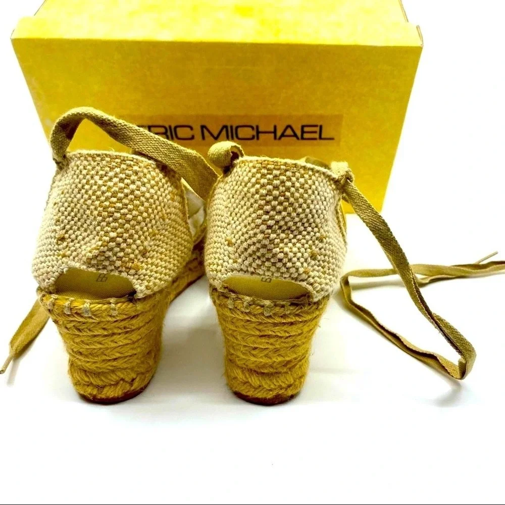 Espadrilles US 7 EU 37 Eric Michael Valencia wedges Vintage Boho Vacay Vibes